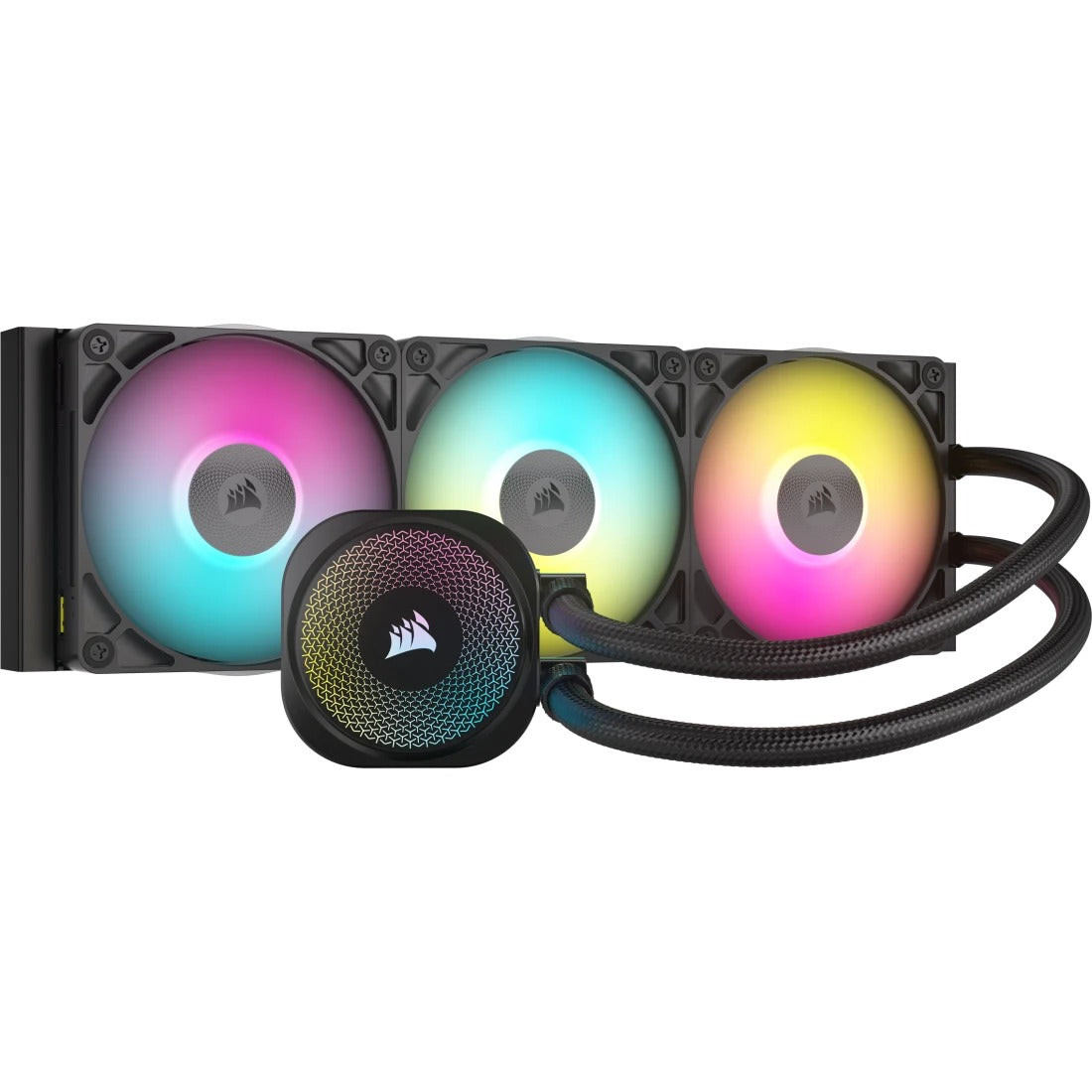 Corsair iCUE LINK TITAN 360 RX RGB AIO Liquid CPU Cooler, Black – Level Up
