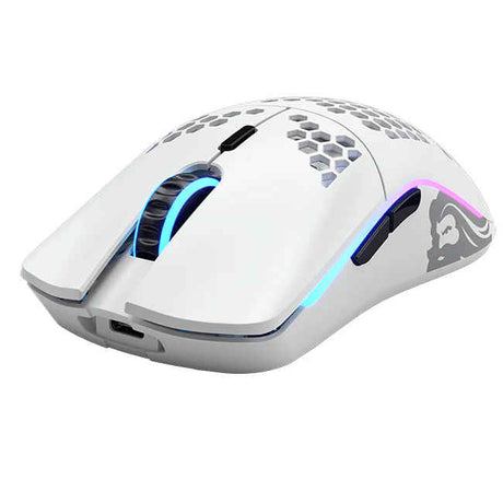 Glorious Gaming Mouse Model O Wireless (69G) - Matte White