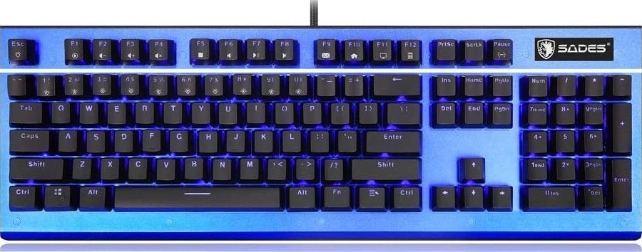 SADES Keyboard Sickle Mechanical Gaming red K13 (Open Box)