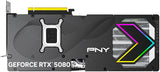 بطاقة الرسومات PNY GeForce RTX 5080 ARGB EPIC-X RGB OC، بسعة 16GB GDDR7