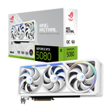 Asus ROG ASTRAL GeForce RTX 5080 16GB GDDR7 OC Gaming Graphics Card - White