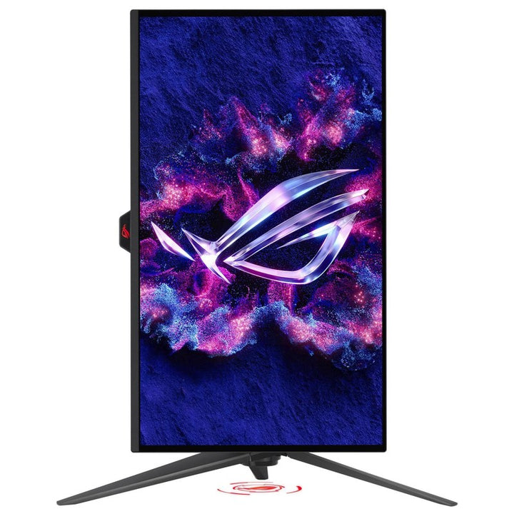 شاشة ألعاب Asus ROG Swift OLED PG27UCDM مقاس 27 بوصة بدقة 4K QD-OLED، معدل تحديث 240 هرتز، وقت استجابة 0.03 مللي ثانية، HDMI 2.1، AMD FreeSync Premium Pro، متوافقة مع G-SYNC - أسود
