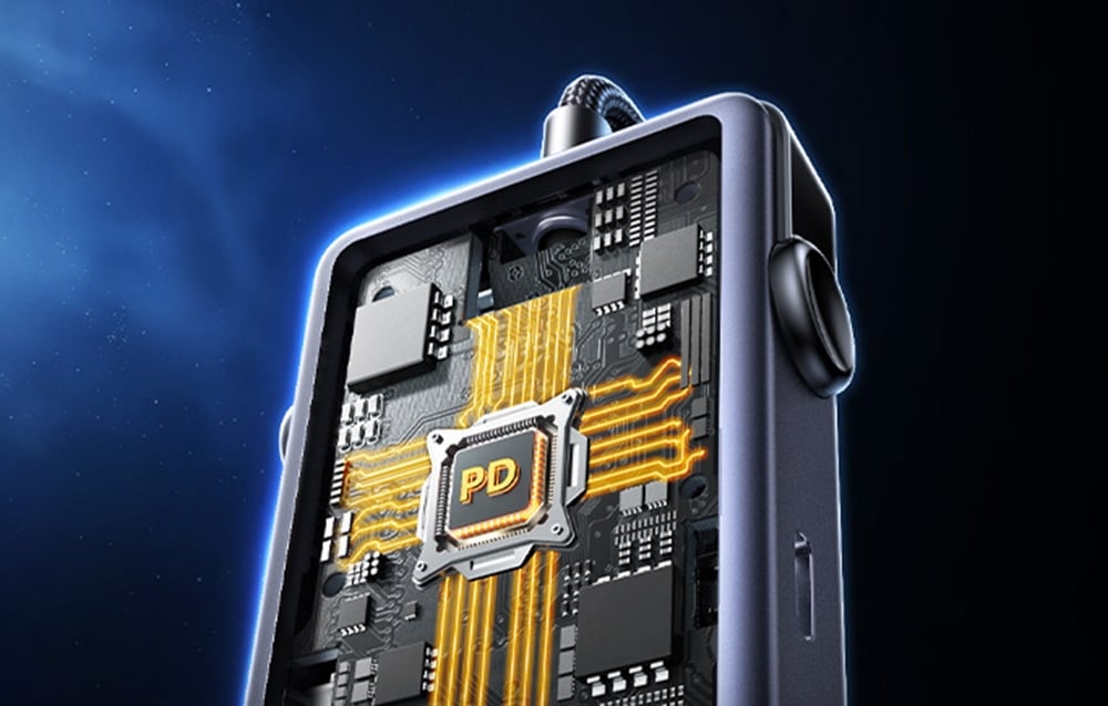 UGREEN QPai Pro 7-in-1 USB-C Hub 4K@60Hz HDMI PD100W Port (CM888 - 45155)