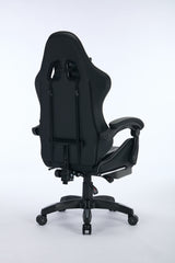 Oartex Gaming Chair with Foot Rest- Black & Grey ( Installation not included )