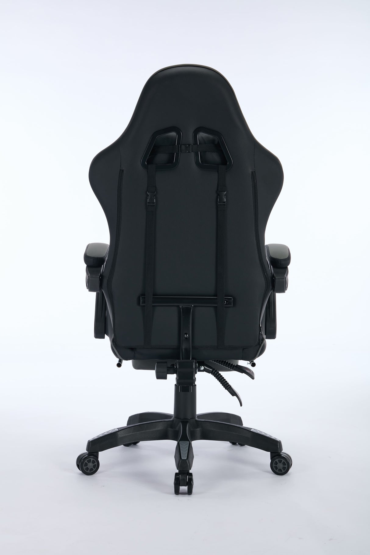 Oartex Gaming Chair with Foot Rest- Black & Grey ( Installation not included )