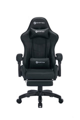 Oartex Gaming Chair with Foot Rest - Black ( Installation not included )