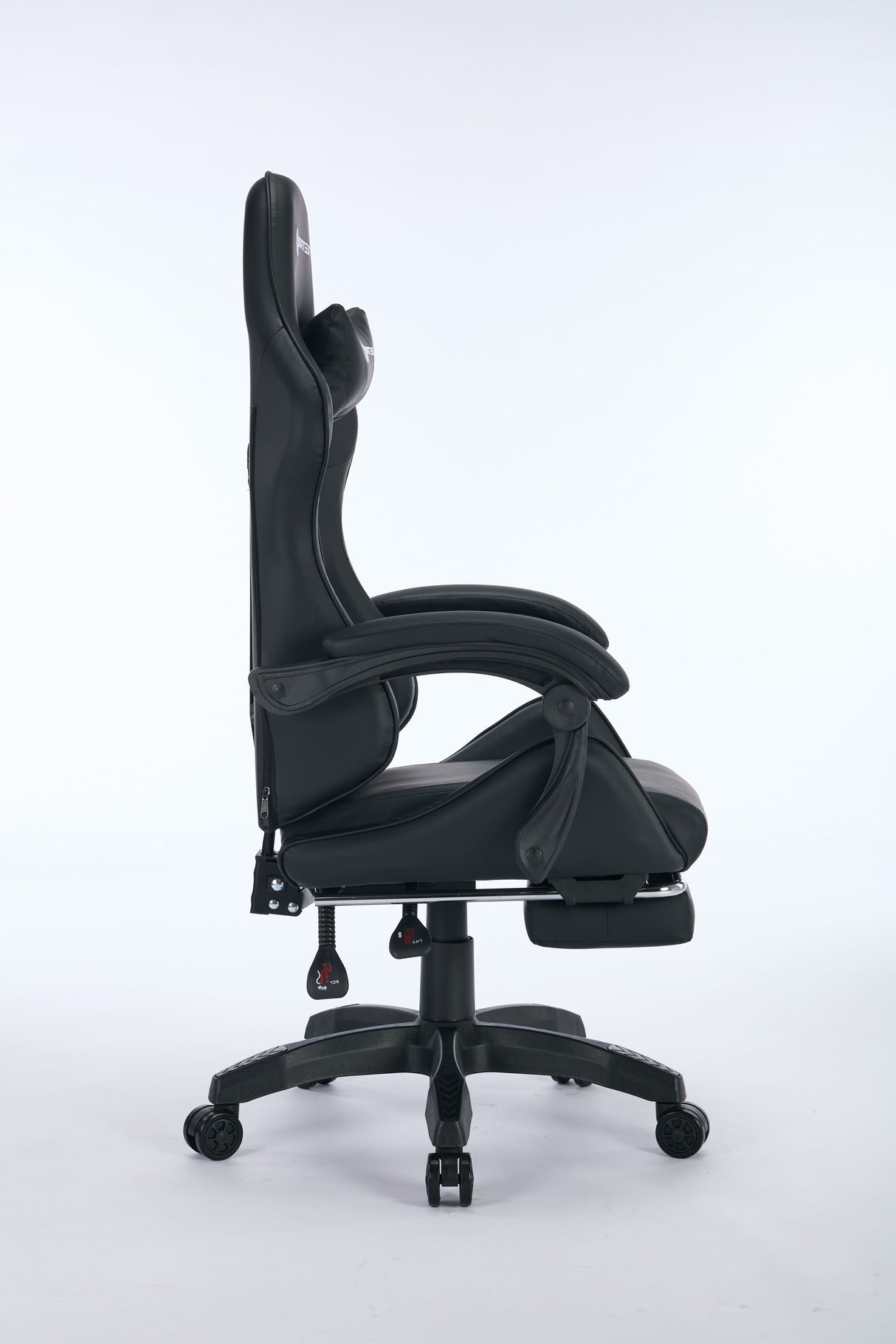 Oartex Gaming Chair with Foot Rest - Black ( Installation not included )