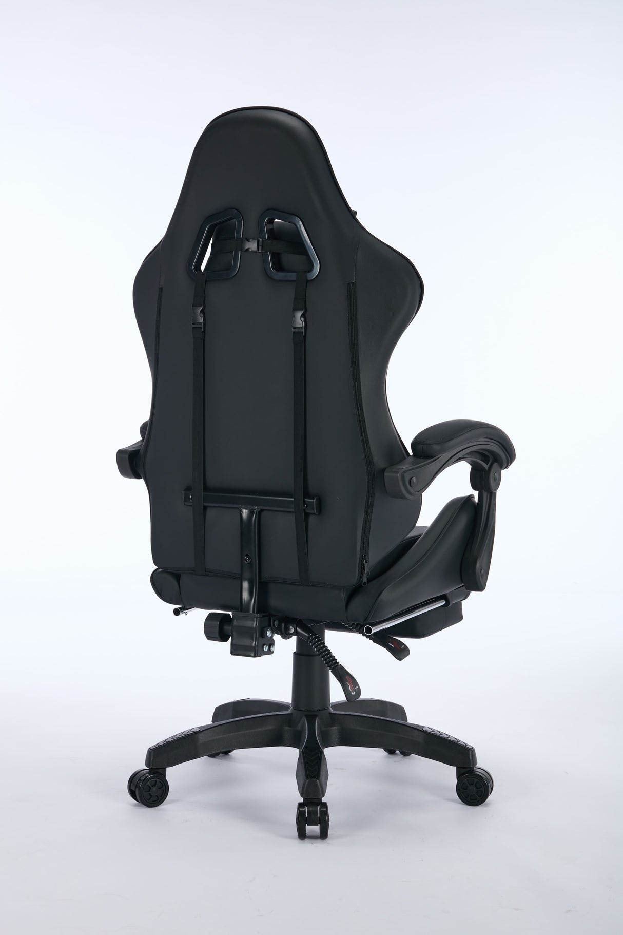 Oartex Gaming Chair with Foot Rest - Black ( Installation not included )