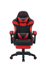 Oartex Gaming Chair with Foot Rest - Black & Red ( Installation not included )