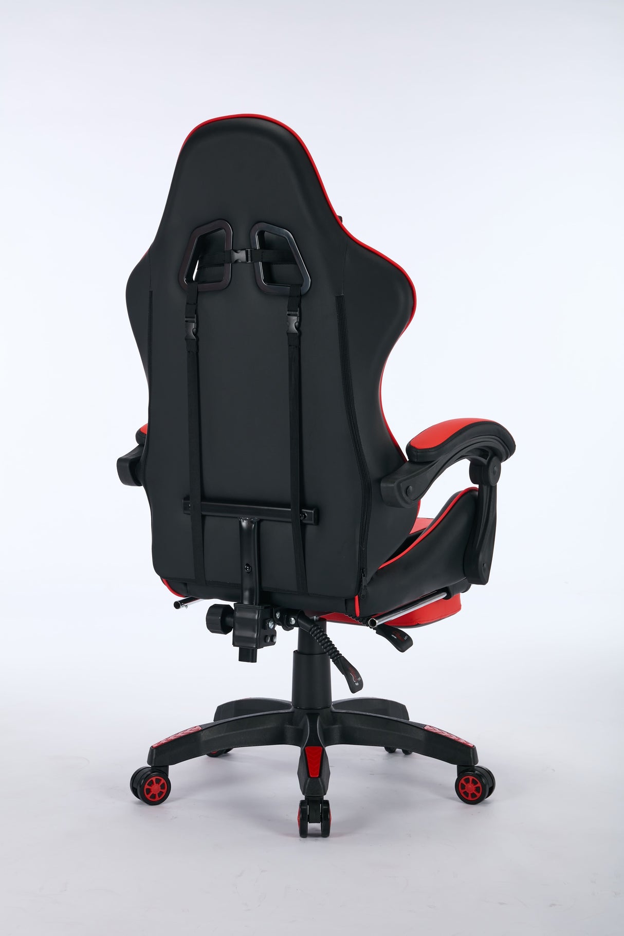 Oartex Gaming Chair with Foot Rest - Black & Red ( Installation not included )