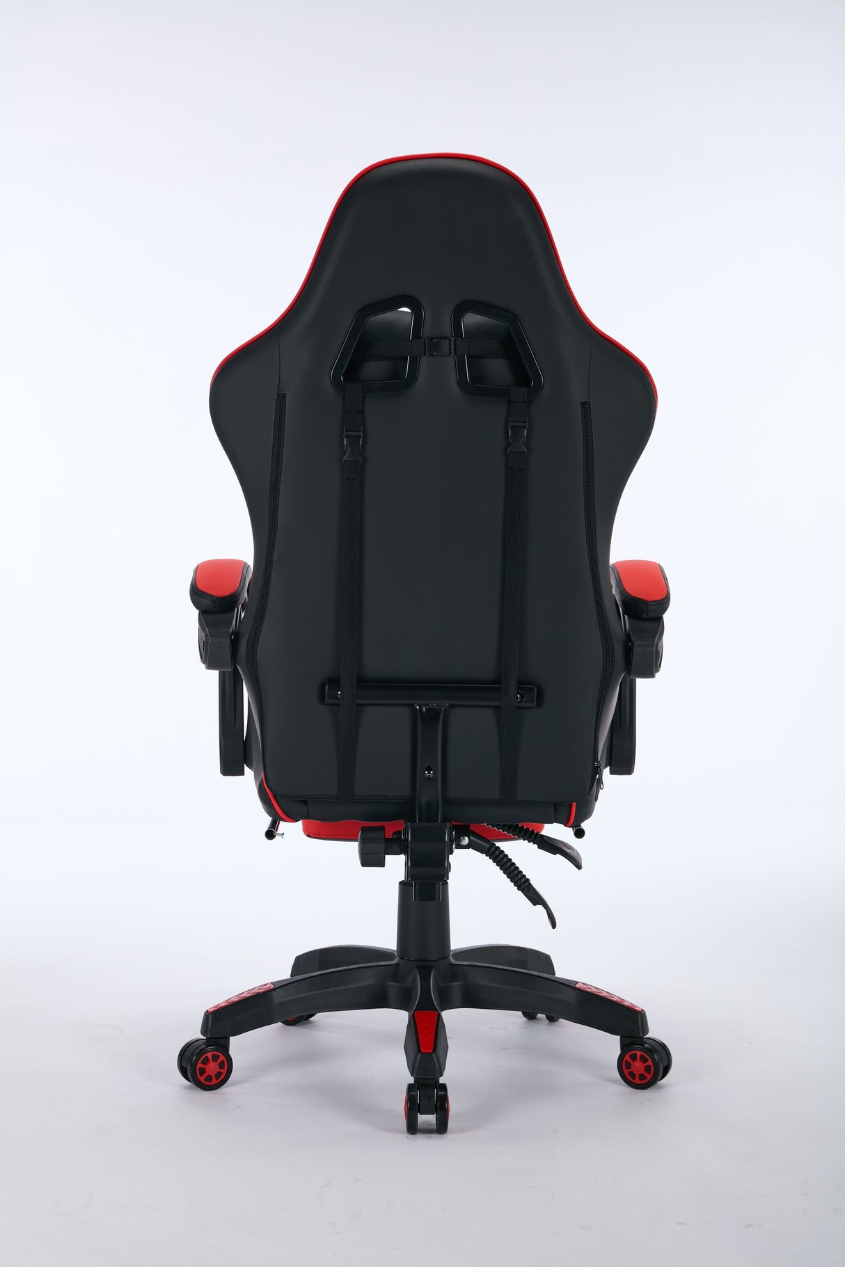 Oartex Gaming Chair with Foot Rest - Black & Red ( Installation not included )