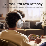 UGREEN HiTune Max5 Hybrid Active Noise-Cancelling Headphones White HP202 HP202-15809
