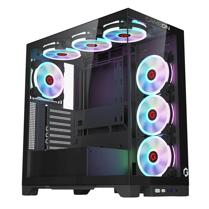 كمبيوتر العاب بمعالج Ultra 7 265K، كرت شاشة RTX 4070 Ti SUPER 16GB، رامات 32 جيجابايت