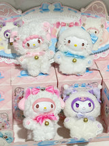 Sanrio characters Shining Meow Group Series Plush Relaxing T (Blind Box) selling per piece - 25MR-015