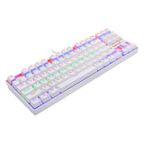 كيبورد الألعاب Redragon KUMARA K552W RGB TKL سلكي ميكانيكي (مفاتيح Blue) – أبيض