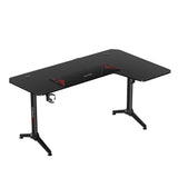 Gamax HY-R Gaming Table (L-Shaped) 160*100*75cm with Mousepad - Right