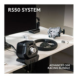 Logitech RS50 System Wheel with 13 Buttons Compatible with PS5/PS4 & PC With Logitech G RS Pedals – Black