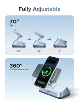 UGREEN 3-in-1 Magnetic Wireless Charger UK 25W QI2 - W711