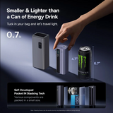 Baseus EnerGeek GR11 Power Bank with Retractable Cable 10000mAh 100W - Space Grey