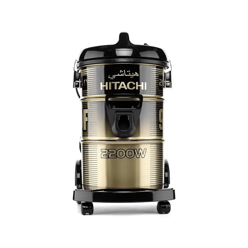 Hitachi Drum Vacuum Cleaner, 21L, 2200 W, CV-960F BK – Black