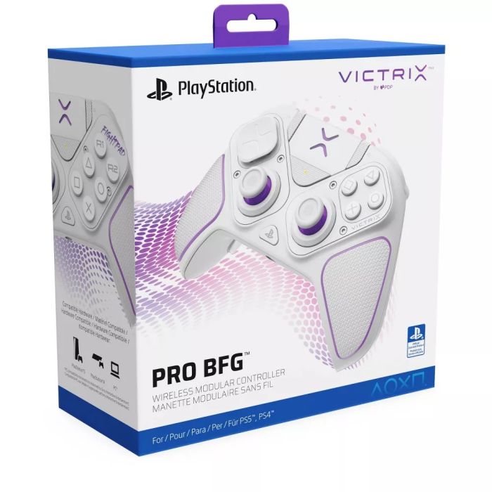 Victus Controller Victrix Pro BFG Licensed Wireless Controller For Playstation 5 - White ...