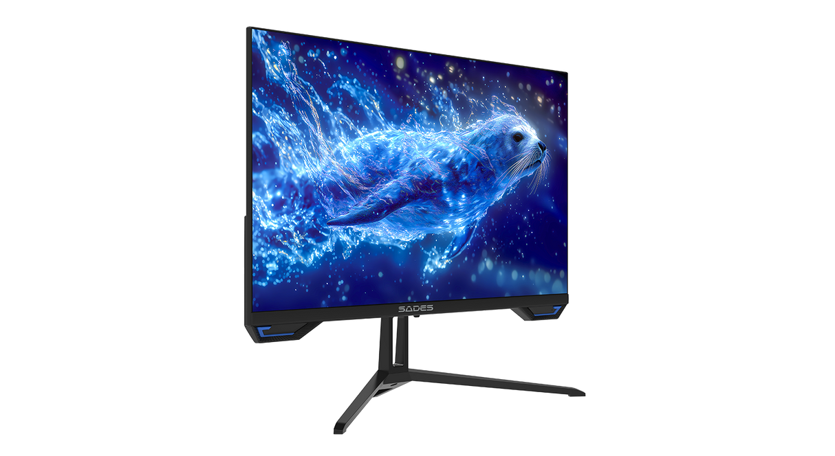 SADES SL-Sealion-24 PLUS SA-F05F24B 24" FHD, 165Hz, 1ms Response Time, HDMI 2.1 Flat IPS Gaming Monitor - Black