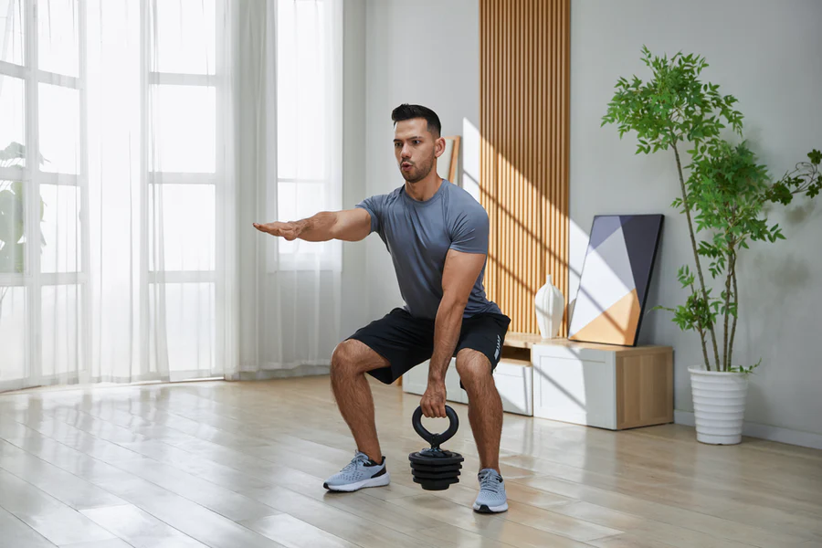 KingSmith 18KG Adjustable Dumbbell Kettlebell Barbell 3 in 1