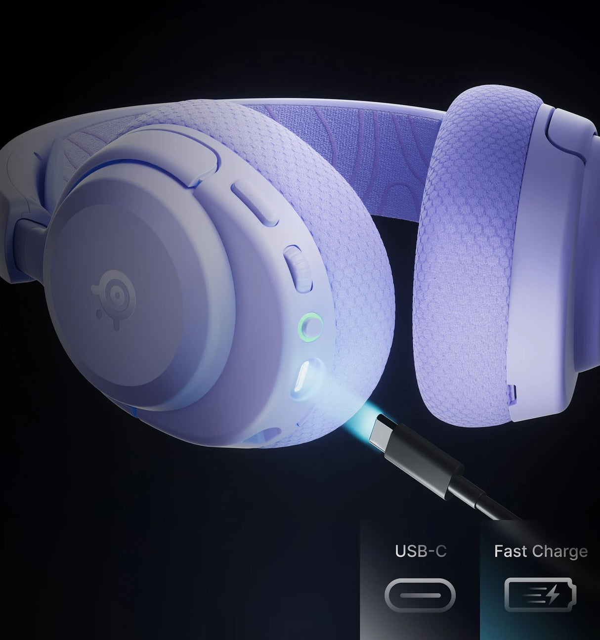 SteelSeries Arctis Nova 3P Wireless PlayStation and other platforms - Lavender 61692