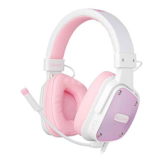 SADES D-POWER SA-722 Pink (Without Mic Vesrion - Open Box)