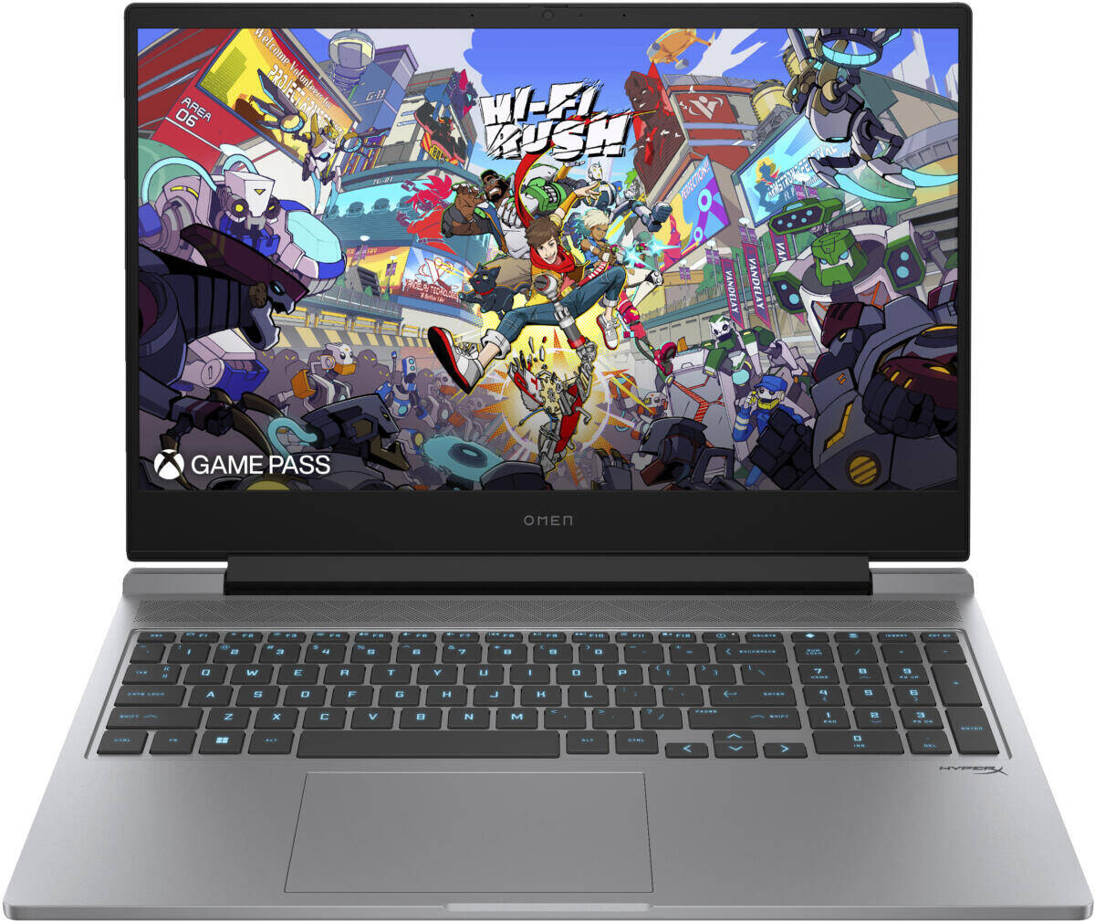 لابتوب قيمنق HP Omen 16-AE0073CL (رقم القطعة 9R8T5UA)، معالج i7-14650HX، كرت RTX 4060، رام 32GB، تخزين 1TB SSD، شاشة 16.1 بوصة FHD، ويندوز 11