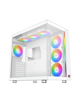 كيس كمبيوتر XIGMATEK AQUA ULTRA AIR ARCTIC ARGB ATX – أبيض
