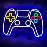 Gamer Neon Sign for Gaming "Joy stick logo"