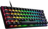 Razer Huntsman V3 Pro Mini 60% Analog Optical Switch Gen-2 Doubleshot PBT Keycaps US Layout Gaming Mechanical Keyboard - Black RZ03-04990100-R3M1