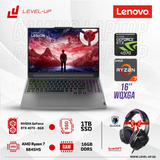 Gaming Laptop Lenovo Legion Slim 5 Gen 9 16" WQXGA IPS, 165Hz, CPU Ryzen 7 8845HS,RTX 4070 8GB,RAM 16GB DDR5