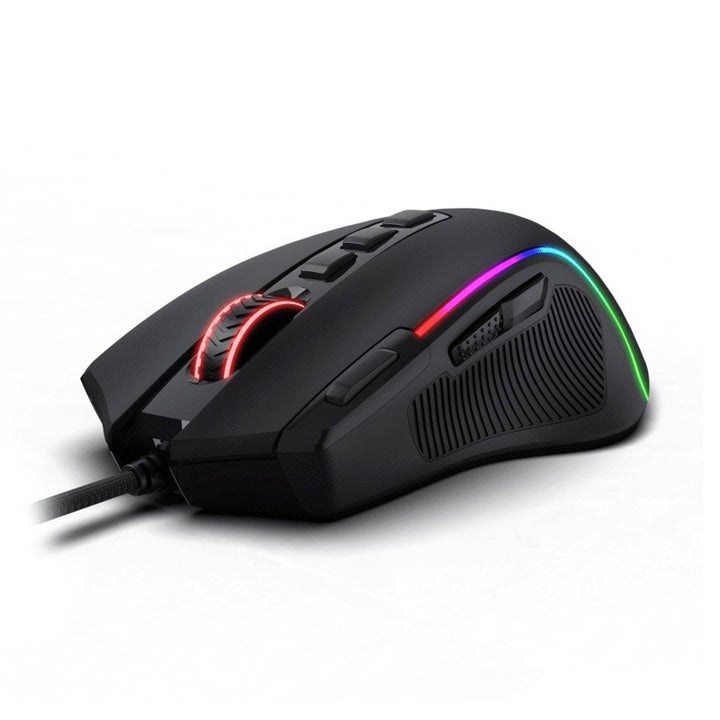 Redragon M612 Predator 8000 DPI RGB Wired Optical Gaming Mouse - Black