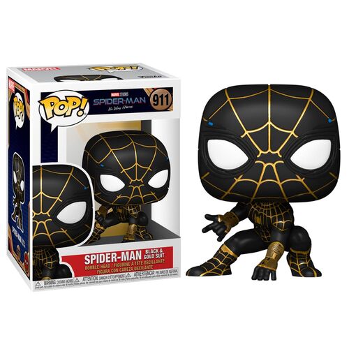 Pop! Marvel: Spider-Man No Way Home - Spider-Man Black & Gold Suit