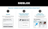 Roblox Global Digital Gift Card - 15$ (1,500 Robux) (Instant SMS Delivery)