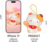 Hello Kitty Style Meow Blessing Series Plush Relaxing Toy Mi - 3.15 inch (Blind Box) selling per piece - 25MR-018