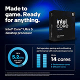 Intel Core Ultra 5 245K 4.2 GHz 14-Core LGA 1851 Processor