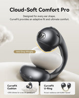 سماعات أذن لاسلكية حقيقية مفتوحة بيسيوس باوي MC1 برو – تيتانيوم جالاكسي الطبيعي