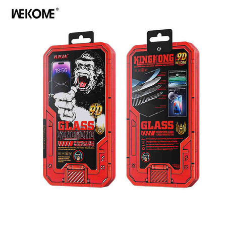 WEKOME WTP-081 Vacha Champion Series Kingkong Screen Protector (HD) - Black for Iphone 15 Pro