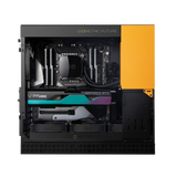 Geometric Future Model 4 King Arthur Compact 35L with enhanced flexibility ATX PC Case - Black