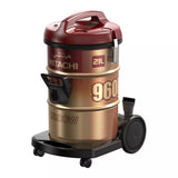Hitachi 21L Drum Vacuum Cleaner, 2200W, CV-960Y WR - Red