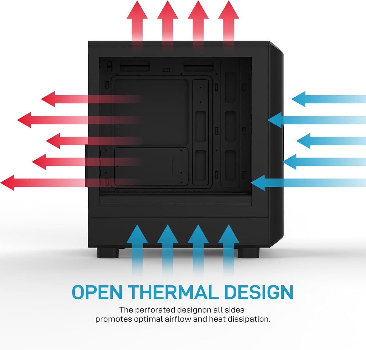 Custom Gaming PC Intel Core i5-14400F, RTX 5060 8GB, 16GB RAM DDR4, 1TB SSD, Windows 11 Pro