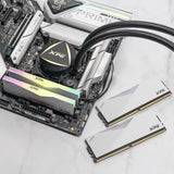 XPG Lancer RGB 32GB (16GBx2) DDR5 5200MT/s PC5-41600 Memory - White