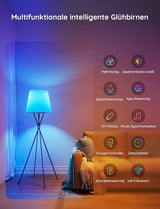 Govee RGBWW Smart LED Bulb, E27 Base, 2 Pack, Model H6004