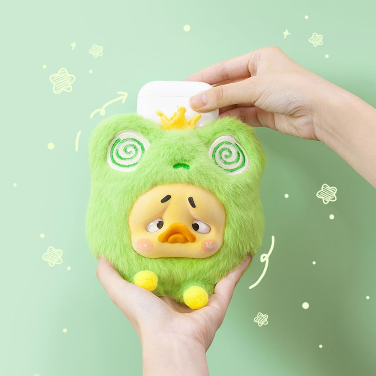 Upsetduck Fable Rebels Duck Plush Earphone Case (Blind Box) - UP-98268