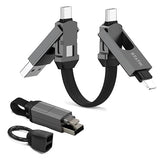 Statik HexCharge Cable 4in1 - Black