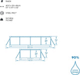 BESTWAY 4.00M X 2.11M X 81CM POOL SET (Contents:Pool, Filter Pump(220-240V), Compatible with Cartridge 58093(I)220-240V)  / 56424