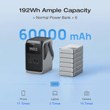 EcoFlow TRAIL 200 DC Portable Power Station (192Wh) (60,000mAh)
